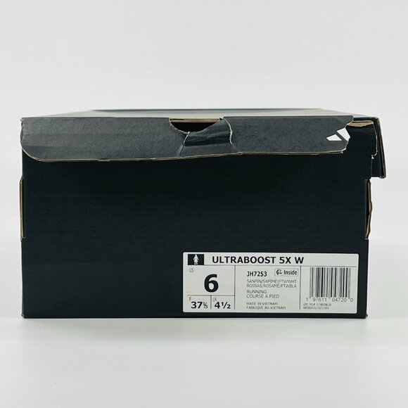 Adidas Women's Ultraboost 5X 'Sand Pink' JH7253 Multi Size - Picture 9 of 16